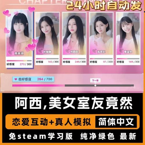 阿西美女室友竟然2官方正版(角色扮演类恋爱游戏) v1.0 安卓版